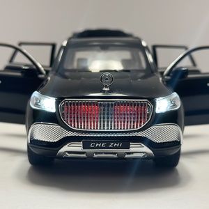 COPY - 1:24 Maybach GLS-Class GLS600 Diecast LED HEADLIGHT TAIL LIGHT Black